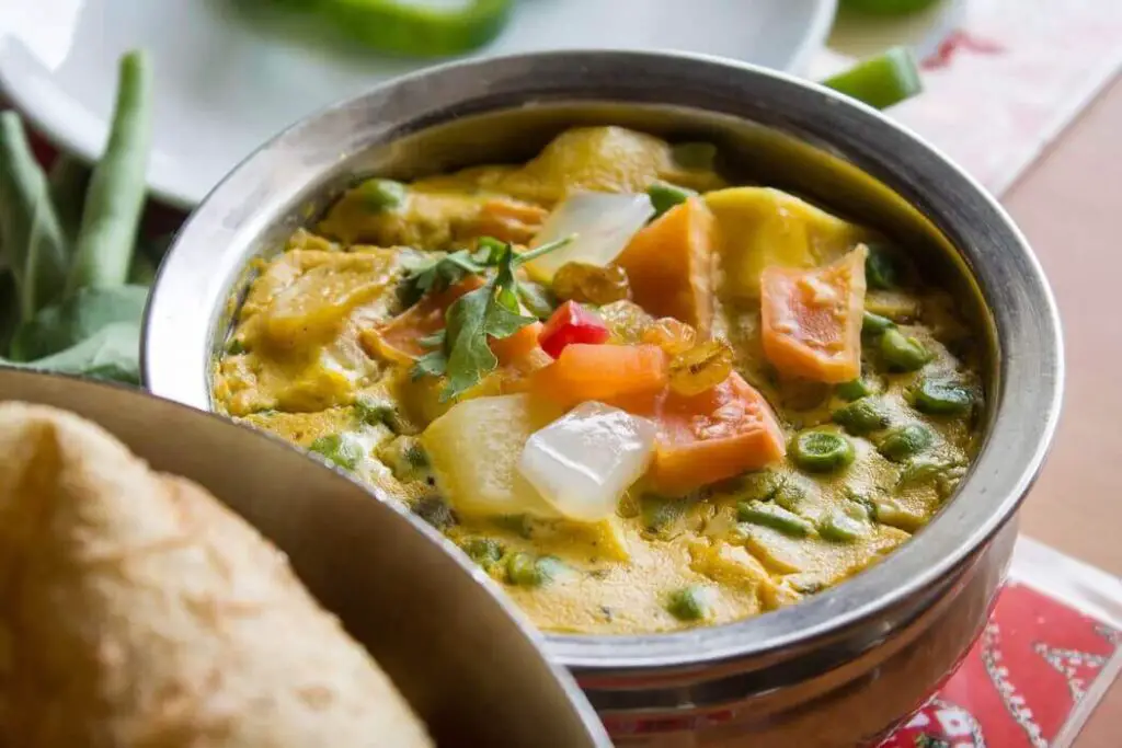 Curry de crevettes lait de coco