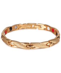 Bracelet magnétique pour femme or