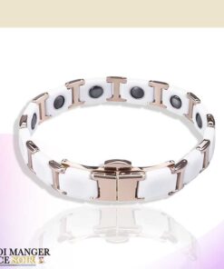 bracelet magnétique en céramique