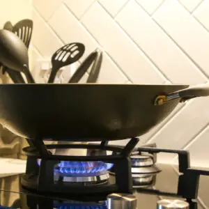 wok ring on a stovetop