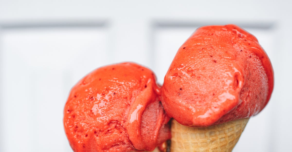 découvrez le sorbet, une délicieuse alternative glacée, légère et fruitée, parfaite pour se rafraîchir en été. idéal pour les amateurs de desserts sans lait !